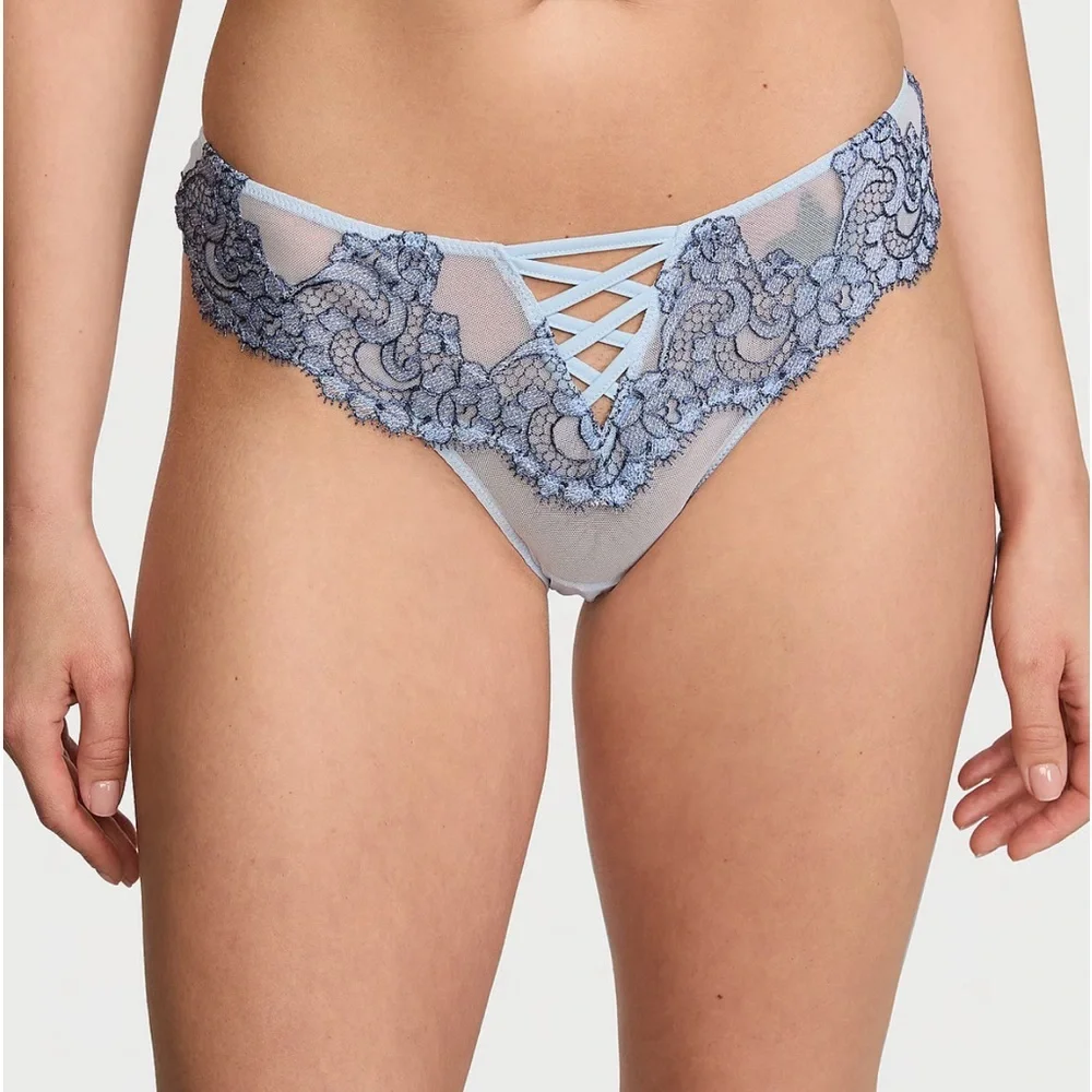 New DREAM ANGELS Boho Floral Embroidery Brazilian‎ Panty